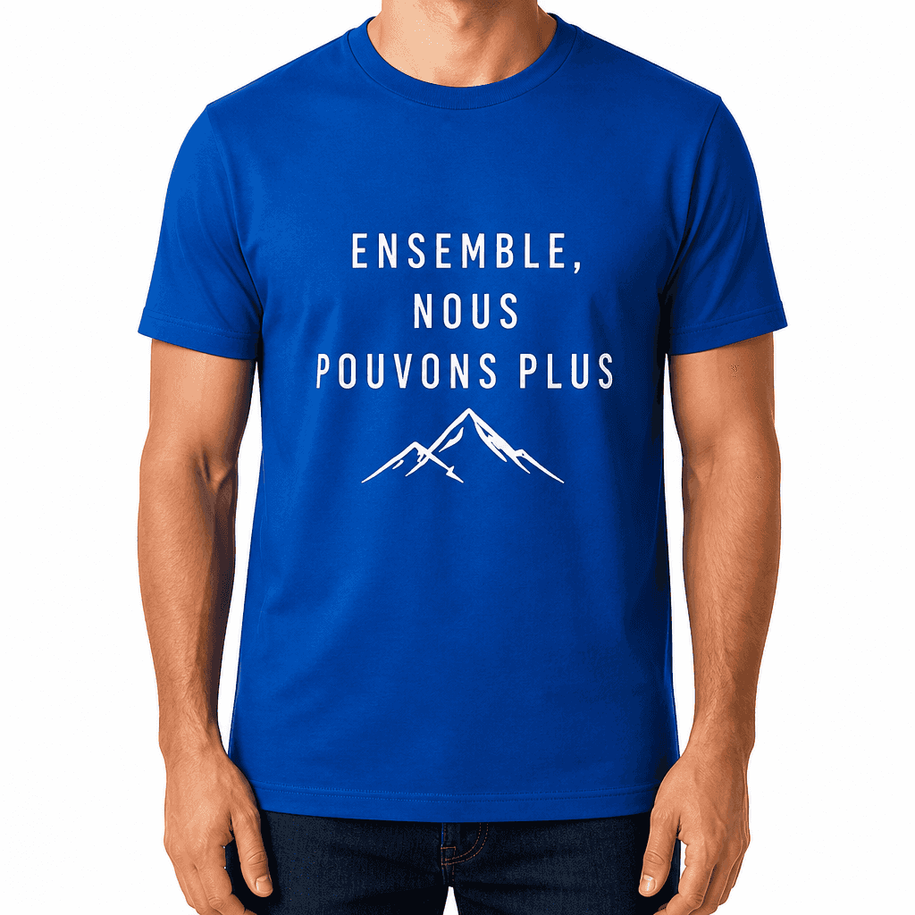T-shirt pour collègue – ENSEMBLE, NOUS POUVONS PLUS