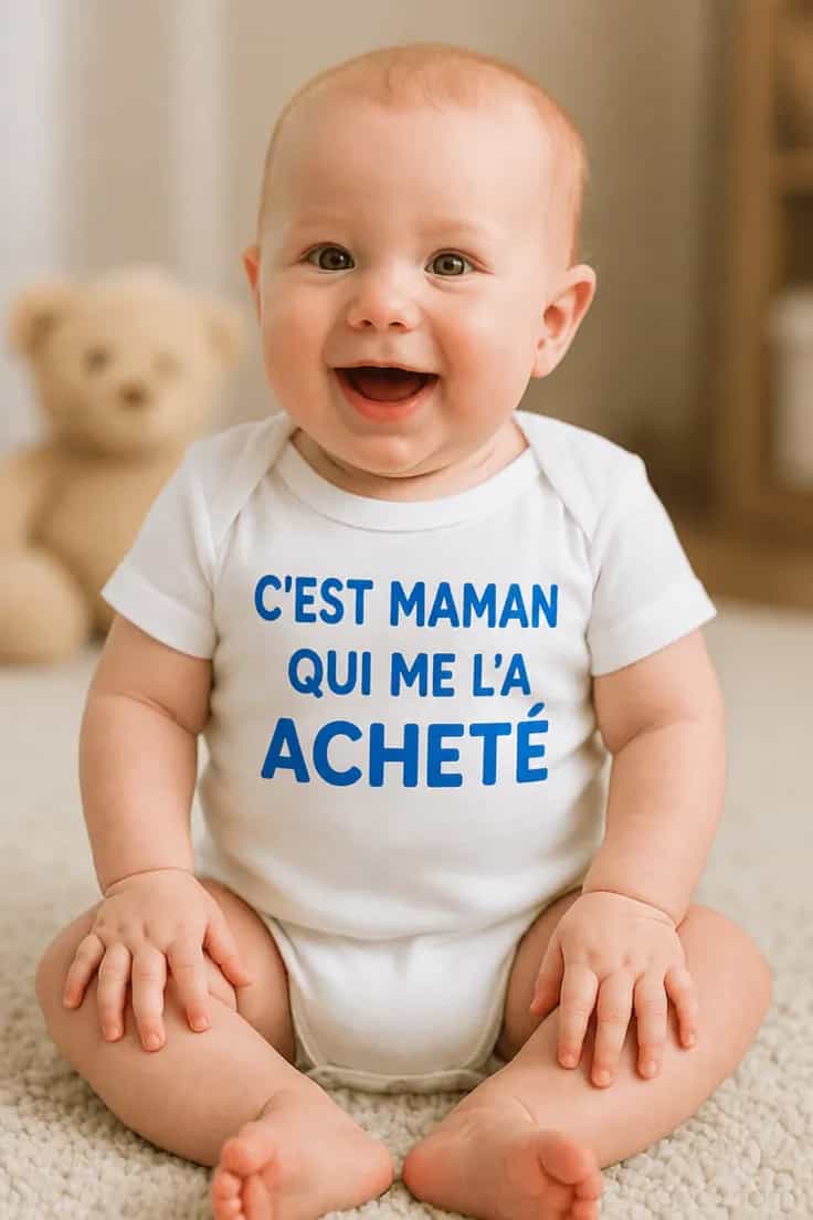 Body bébé Cadeau de maman – C'EST MAMAN