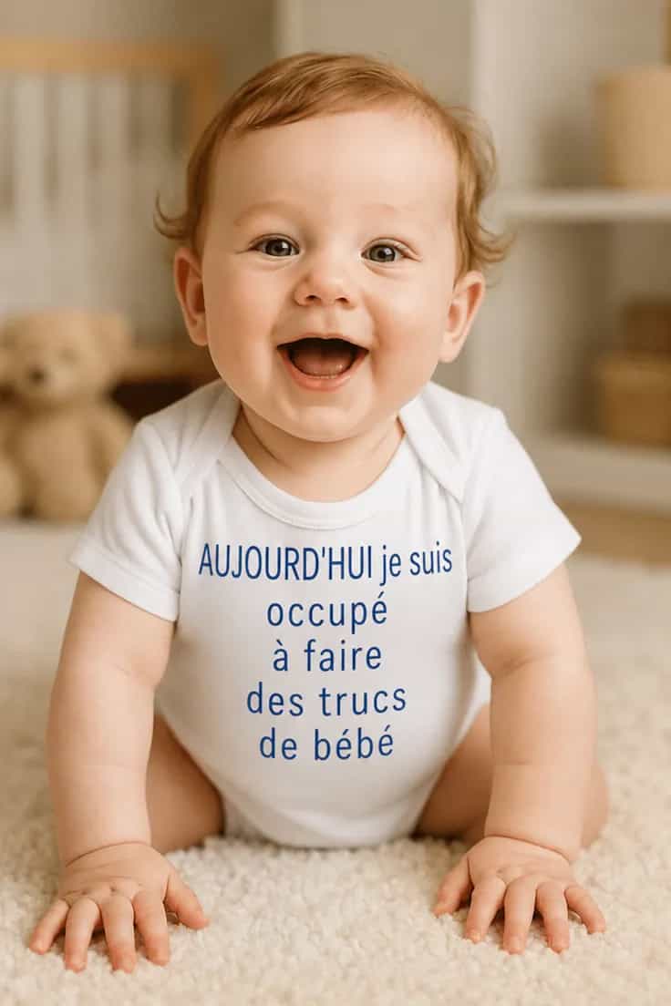 Body bébé Occupé avec ses trucs – AUJOURD'HUI