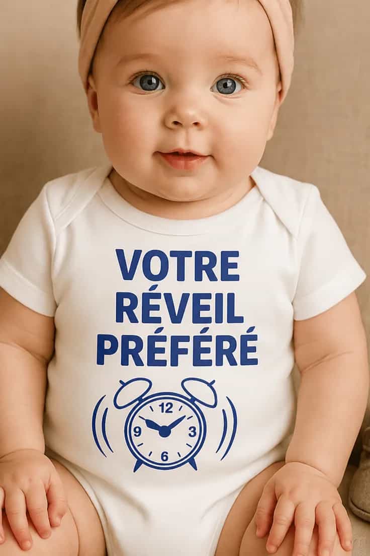 Body bébé Réveil préféré - VOTRE RÉVEIL PRÉFÉRÉ