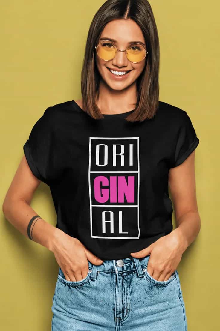 T-shirt humoristique Original – ORI GIN AL
