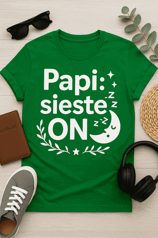 T-shirt Papi : Sieste ON