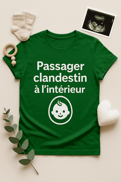 T-shirt Passager clandestin à l’intérieur