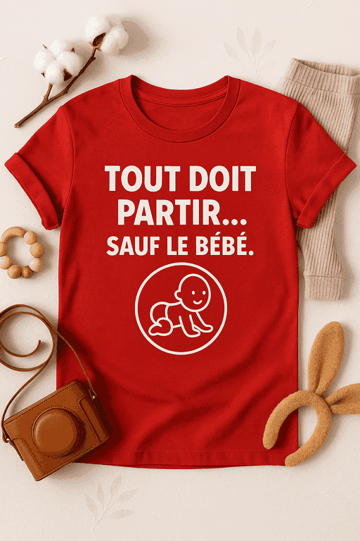 Tout doit partir... sauf le bébé