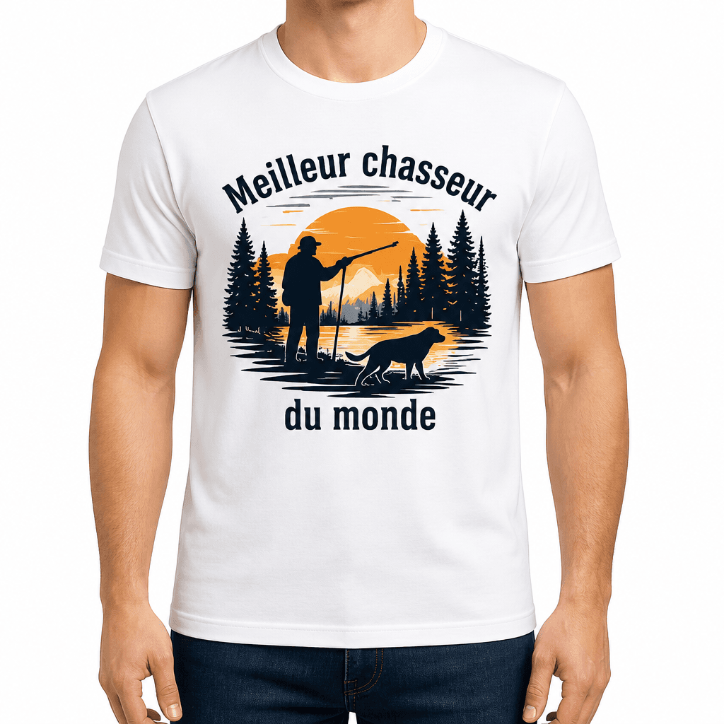 T-shirt chasseur – Meilleur chasseur du monde