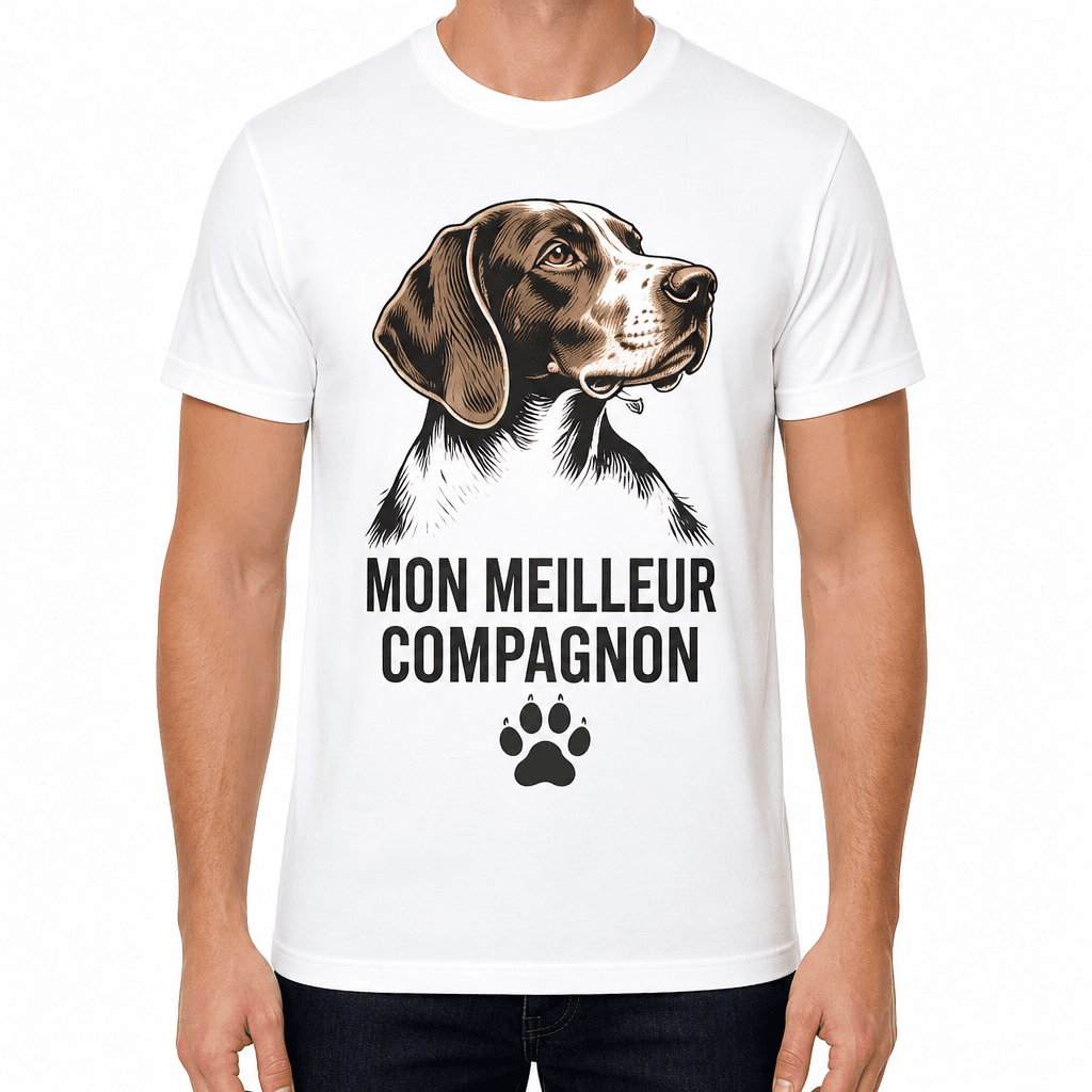 T-shirt chasseur – Mon meilleur compagnon