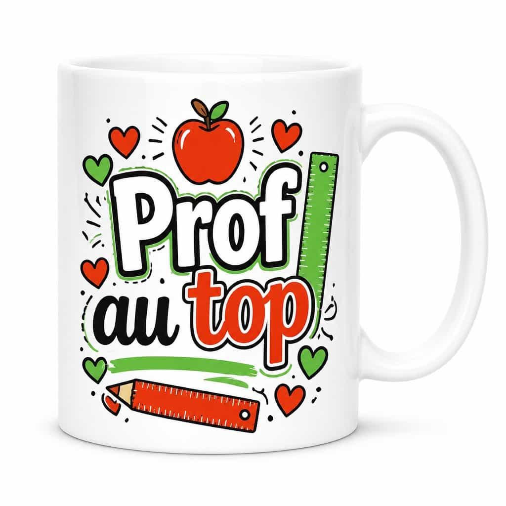 Mug prof au top - Prof au top