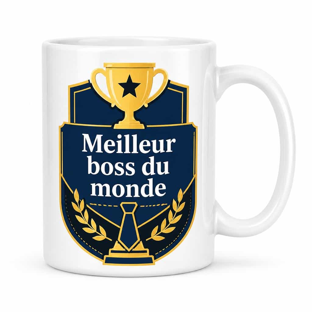 Mug cadeau pour boss Lyon – Meilleur boss du monde