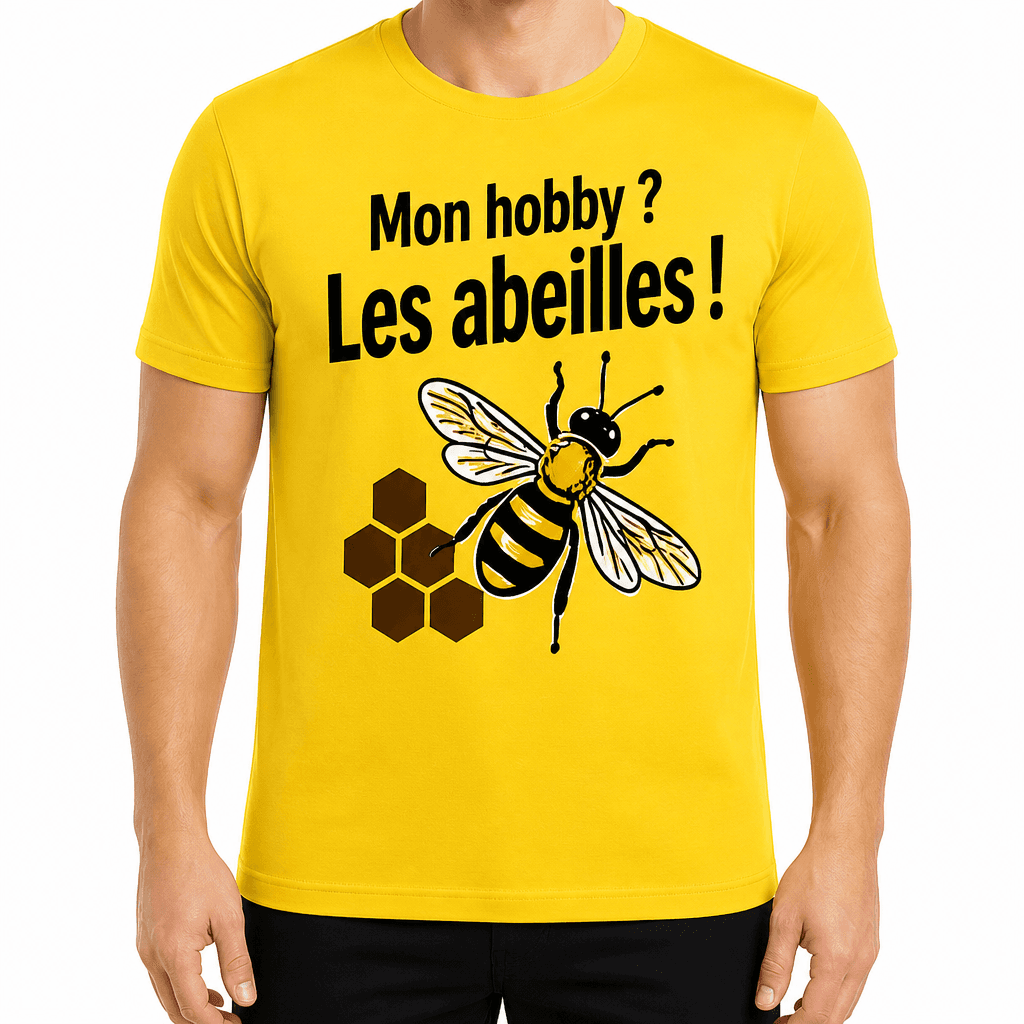 T-shirt apiculteur – Mon hobby ? Les abeilles !