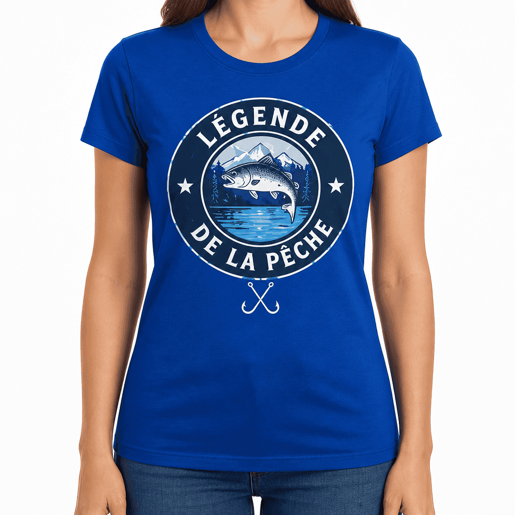T-shirt de pêcheur – LÉGENDE DE LA PÊCHE