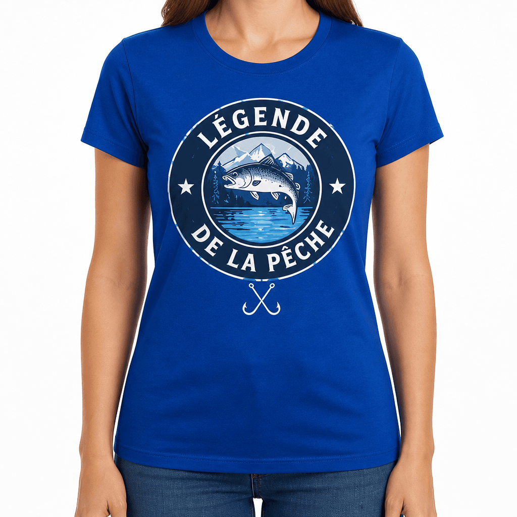 T-shirt de pêcheur – LÉGENDE DE LA PÊCHE