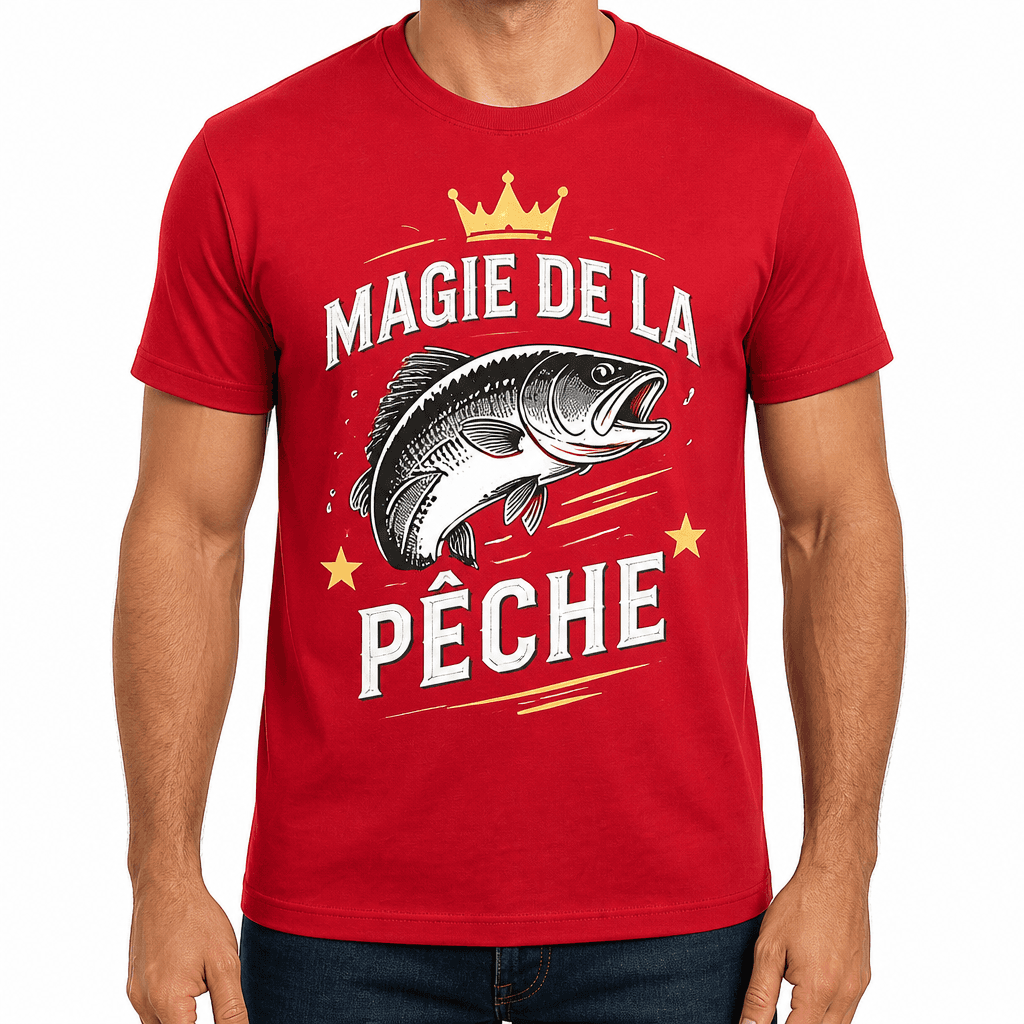T-shirt de pêcheur – MAGIE DE LA PÊCHE