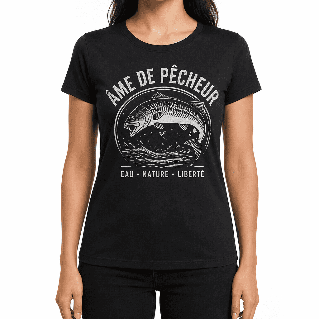 T-shirt de pêcheur – ÂME DE PÊCHEUR
