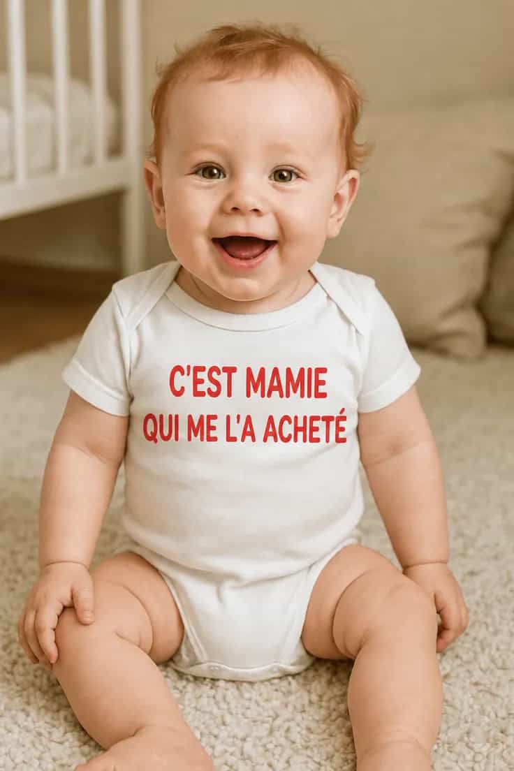 Body bébé Acheté par mamie – C'EST MAMIE
