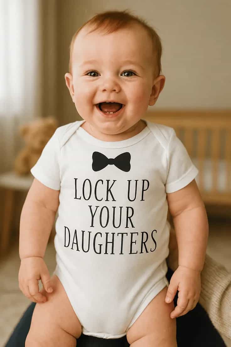 Body bébé Attention à vos filles LOCK UP YOUR DAUGHTERS