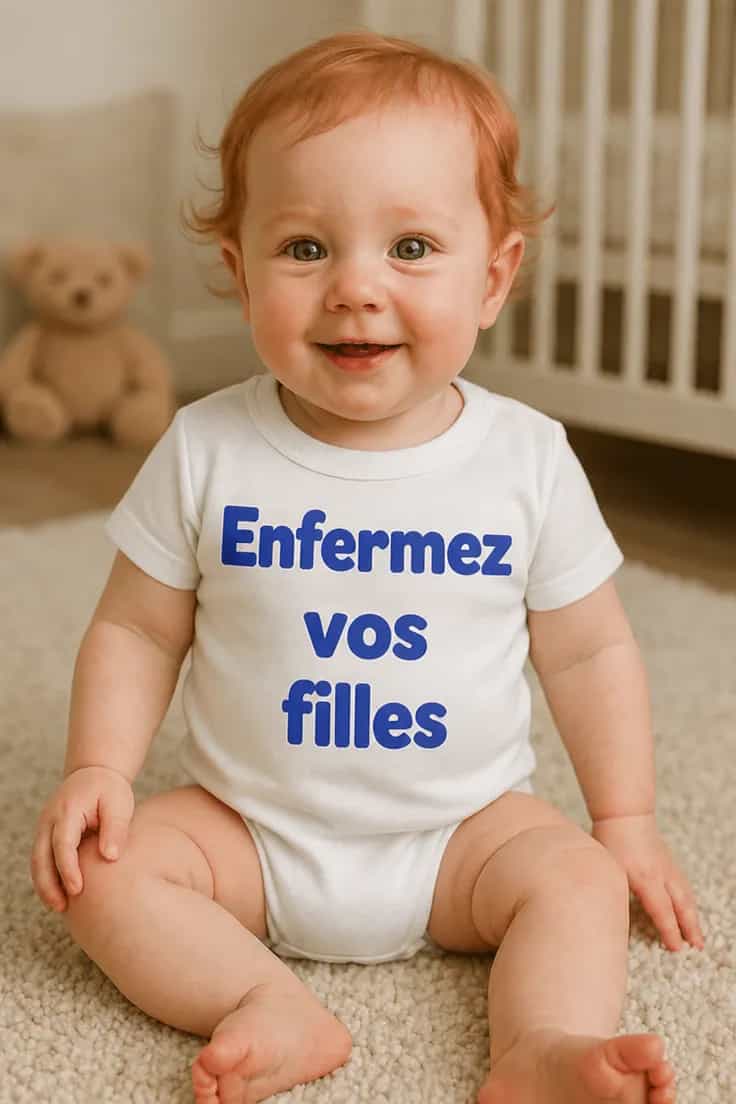Body bébé Enfermez vos filles – Enfermez vos filles