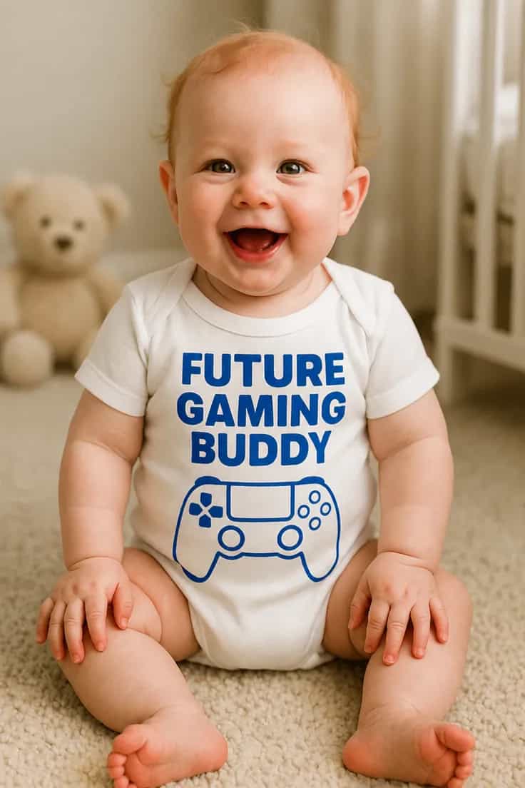 Body bébé Futur partenaire gaming - FUTURE GAMING BUDDY