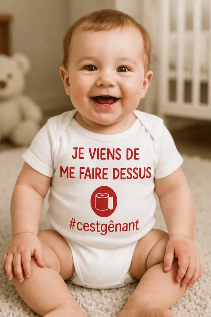 Body bébé Je viens de me faire dessus | #cestgênant