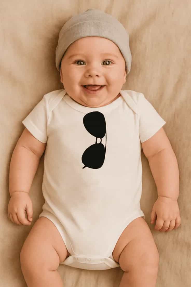 Body bébé Lunettes drôle cadeau naissance