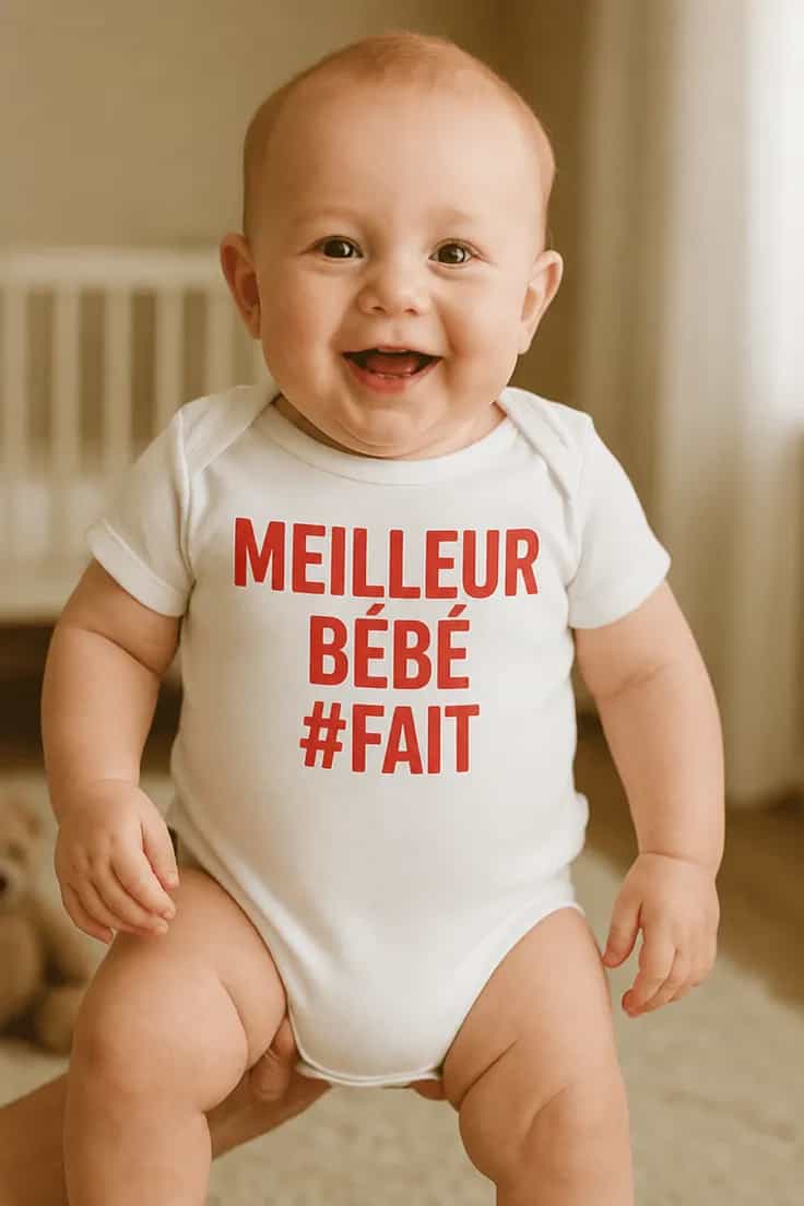 Body bébé Meilleur bébé fait – MEILLEUR BÉBÉ #FAIT