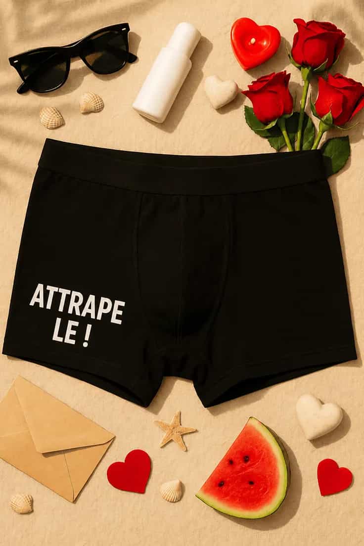 Boxer humoristique Attrape le