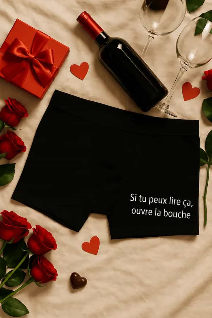 Boxer humoristique Ouvre la bouche
