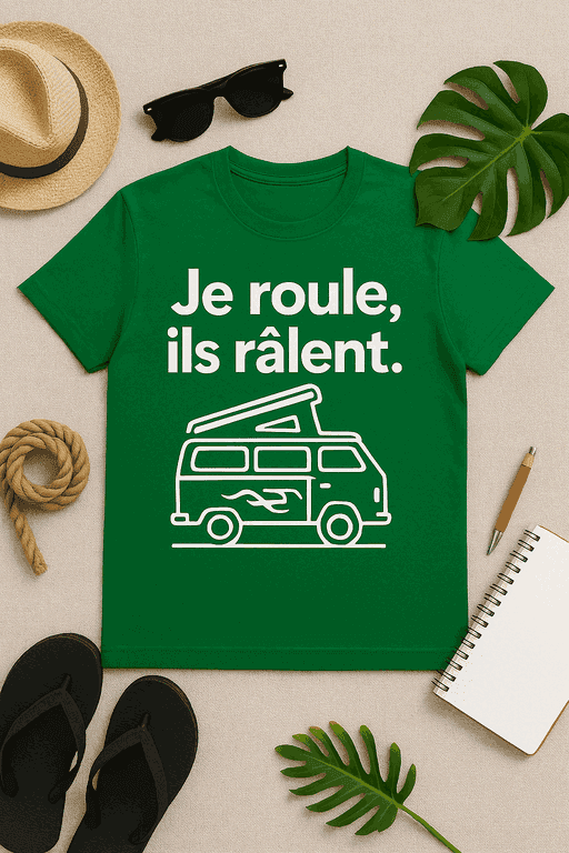 T-shirt Je roule, ils râlent