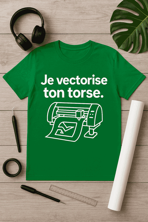 Je vectorise ton torse