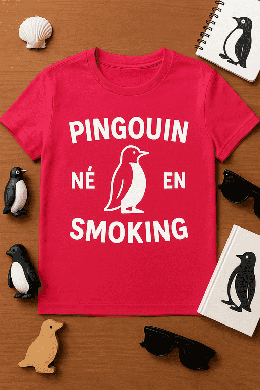 Pingouin : né en smoking