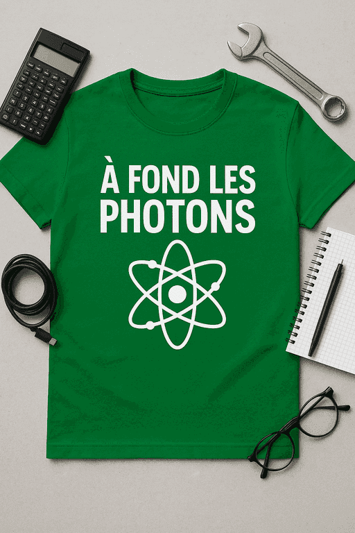 T-shirt À fond les photons