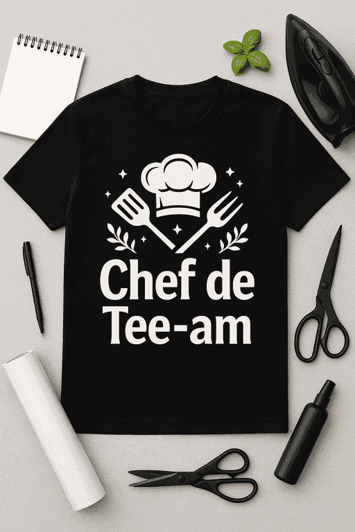 T-shirt Chef de Tee-am