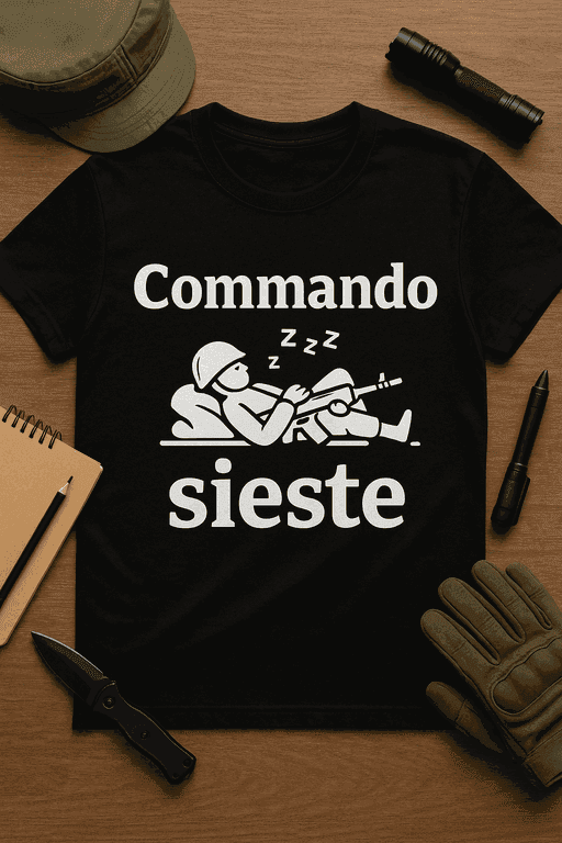 T-shirt Commando Sieste