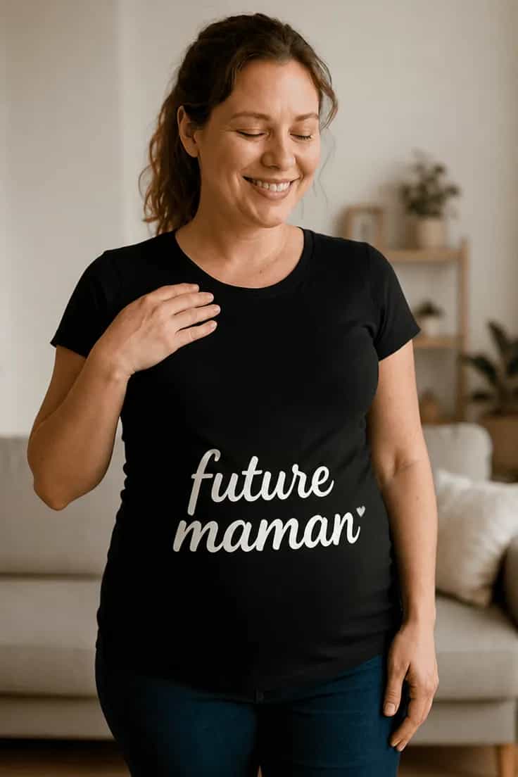 T-shirt de grossesse Future maman future maman