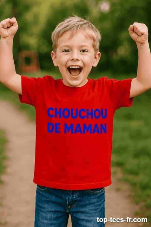 T-shirt enfant chouchou de maman