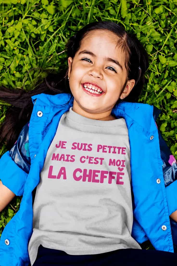 T-shirt enfant Petite cheffe