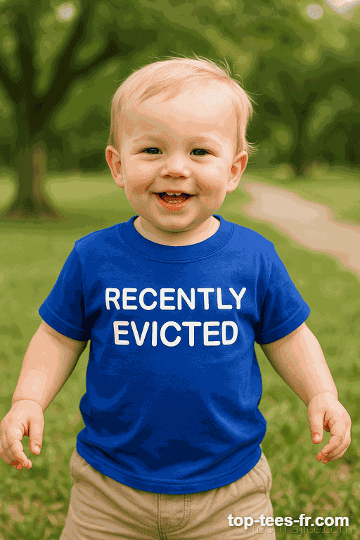 T-shirt enfant recently evicted