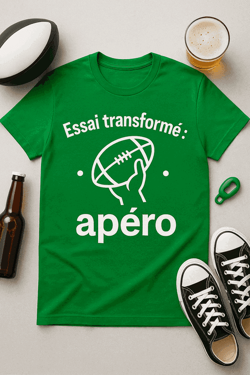 T-shirt Essai Transformé : Apéro