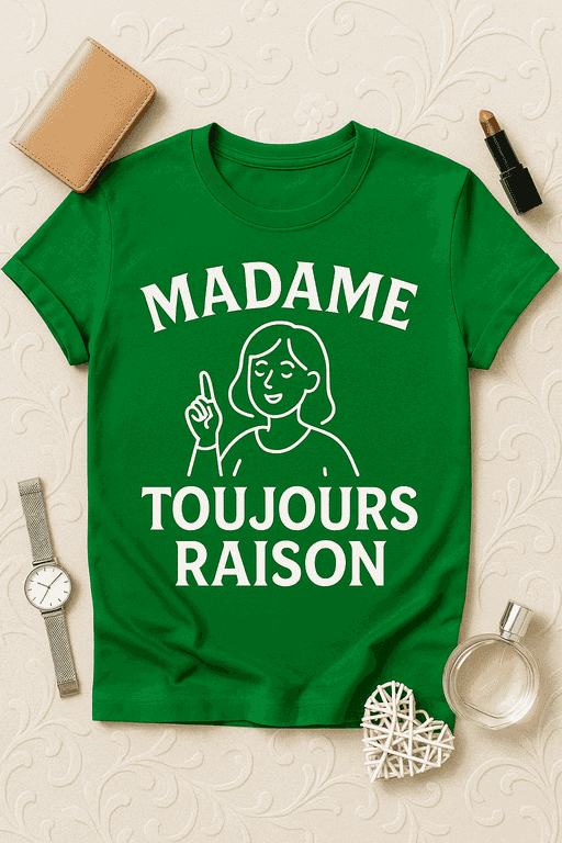 T-shirt Femme - Madame Toujours Raison