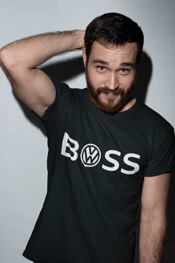 T-shirt humoristique Boss VW - BOSS