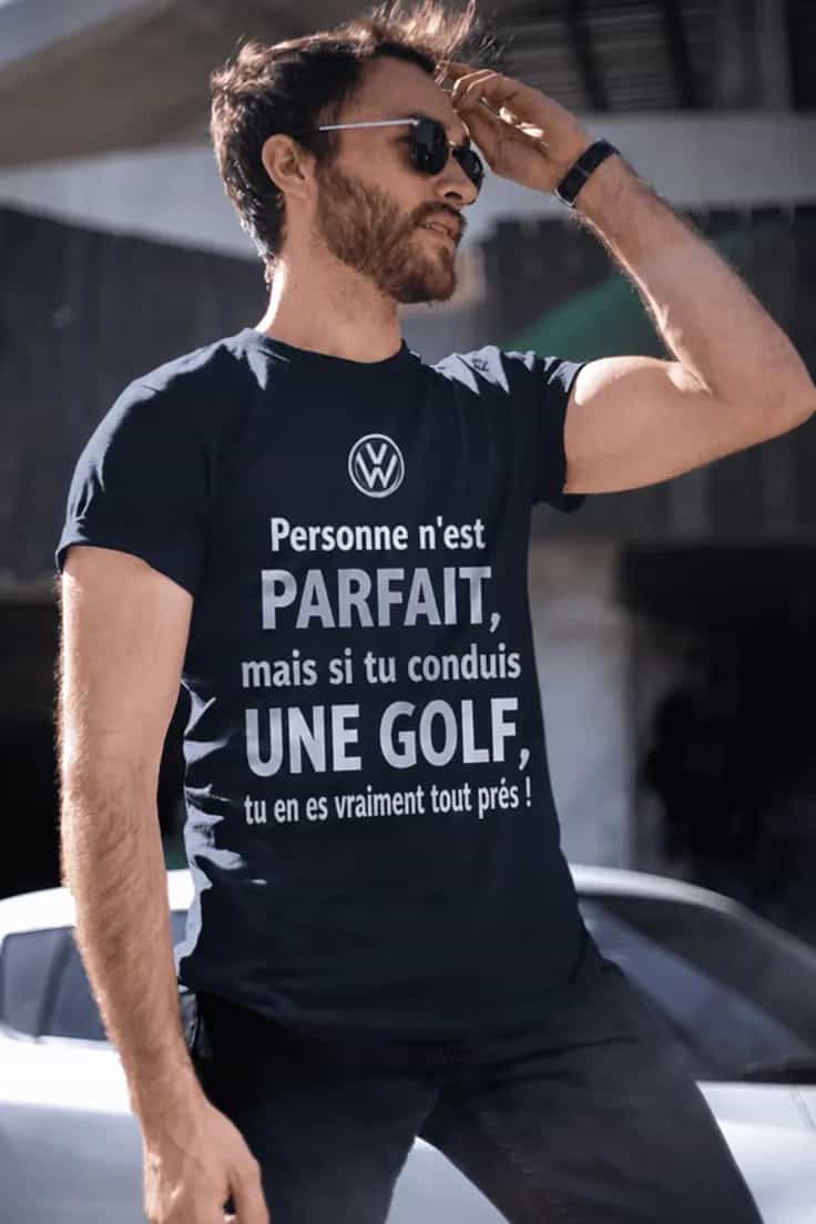 T-shirt Conducteur presque parfait, marque au choix