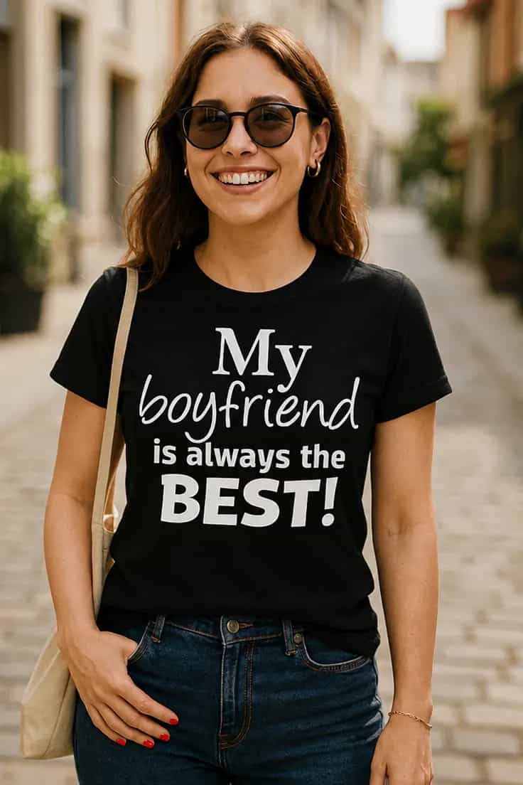 T-shirt humoristique Copain toujours le meilleur