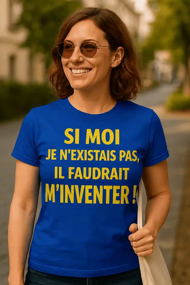 T-shirt humoristique À inventer absolument