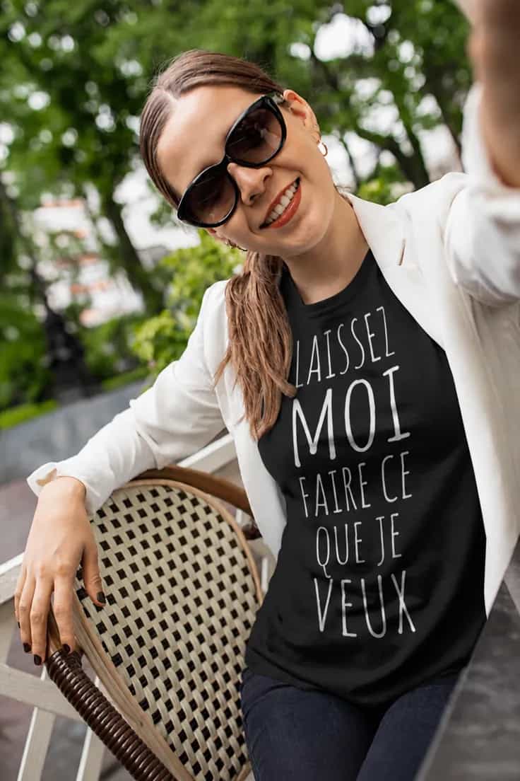 T-shirt humoristique Laissez moi faire - LAISSEZ MOI