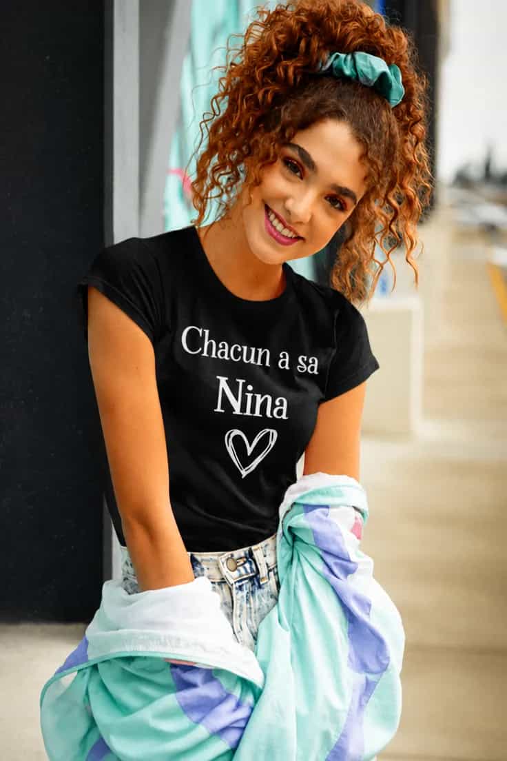 T-shirt humoristique Le sien avec prénom personnalisé
