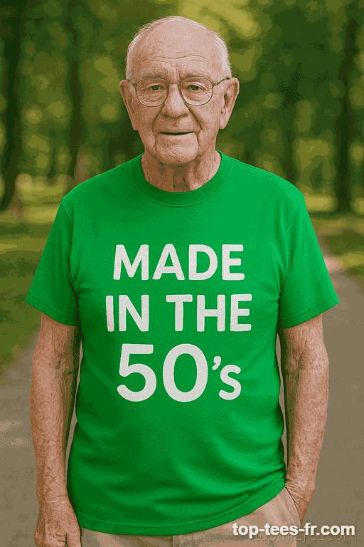 T-shirt humoristique made in the 50s