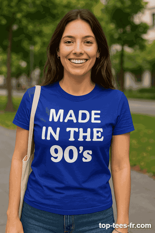 T-shirt humoristique made in the 90's
