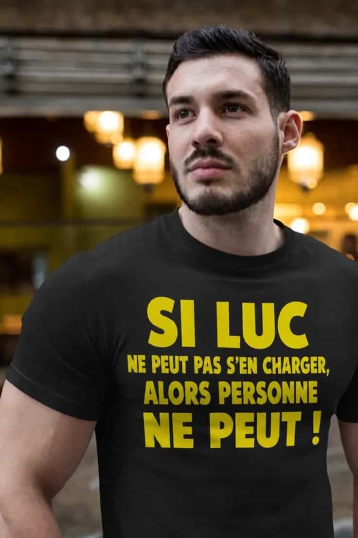 T-shirt humoristique Peut tout régler avec prénom