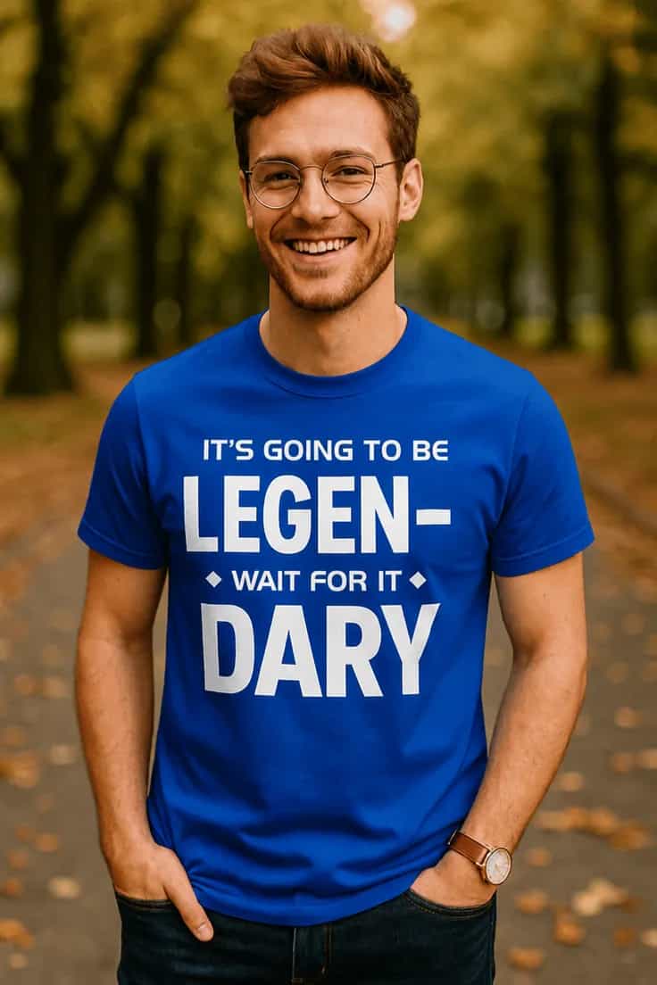 T-shirt humoristique Réplique culte legen dary