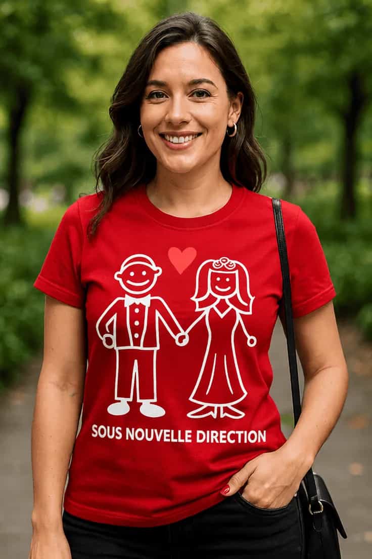 T-shirt humoristique Sous nouvelle direction