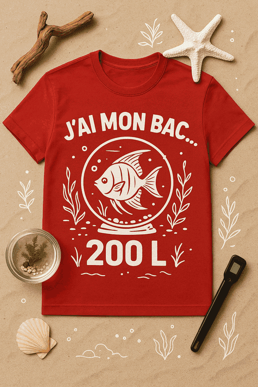 T-shirt J'ai mon bac... 200 L